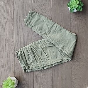 Olive Green Stretch Loft Skinny Pant